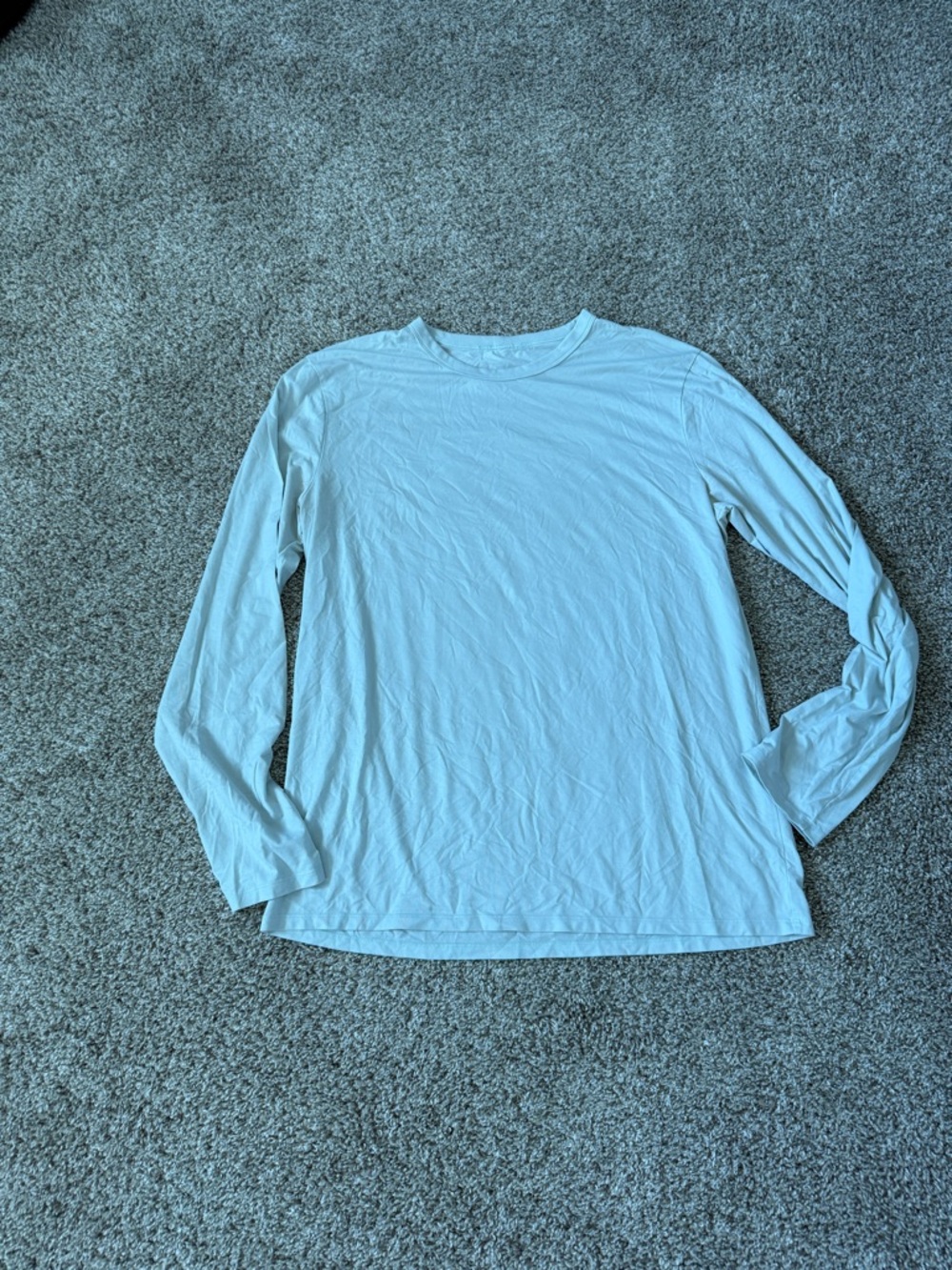 Lululemon Fundamental Long Sleeve - Light Blue Sz L